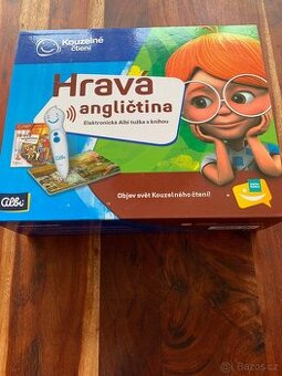 Albi tužka s knihou Hravá angličtina