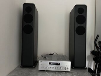 YAMAHA R-N500 + Wharfedale D330