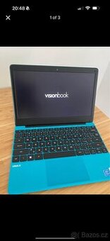 Notebook - Umax VisionBook 14WRX - tyrkysový
