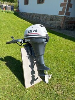 Lodní motor SELVA Pike 5X s 10HP – bez nutnosti ŘP