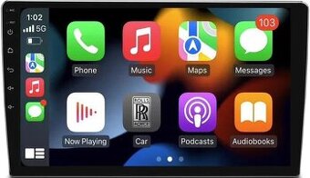 Dotykové 9" Autorádio s Android Auto, CarPlay, GPS Navigac