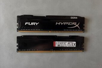 Kingston HyperX Fury DDR4 16GB (2×8GB) 2666MHz CL16
