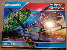 Playmobil 70569 Útěk s padákem. Nové.