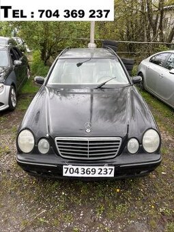 // Mercedes E270 cdi, w210, 125kw, 2002 //DÍLY