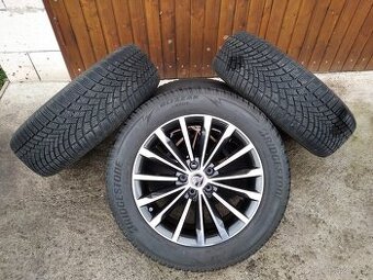 Prodám zimní sadu alu kol 18" na Škoda Kodiaq