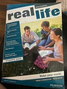 Prodám učebnici a pracovní sešit s cd Reál life.