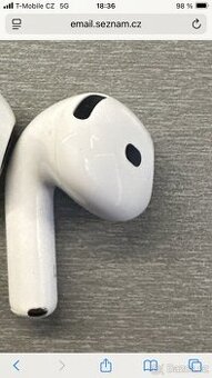 Náhradní Levé sluchátko | Airpods 4 ANC
