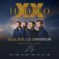 IL DIVO, Praha, 26.6.2025 - 2 evstupenky