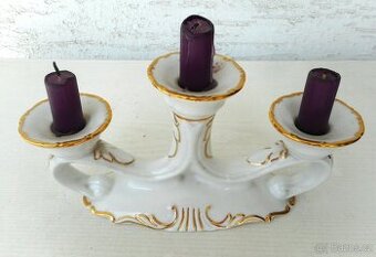 porcelánový svícen