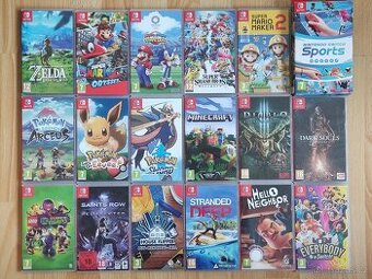 Hry Nintendo Switch TOP STAV