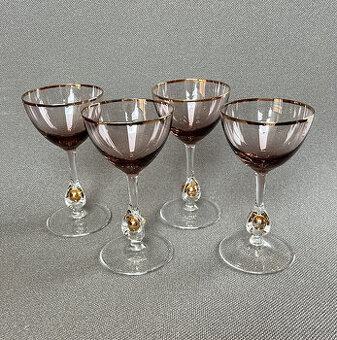 4x likérová sklenice Zlatá Zuzana 80ml, Jozef Staník