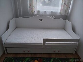Dětská postel s úložným prostorem 160x80