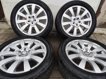 ALU 5x112 r19 MERCEDES + LETNÍ PNEU