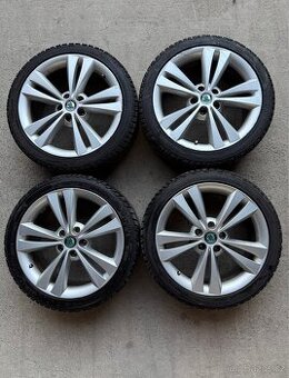 ALU Kola NEPTUNE R18 5x112 - ZÁNOVNÍ ZIMNÍ PNEU, Octavia 2…