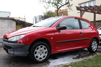 Peugeot 206 r.v.2006 3dv. 1,4 benzín 75 koní naj 135 tis.km