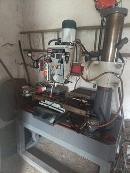 Radiální vrtačka Proma RV-32 + el. křížový stůl