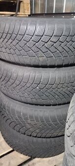 Sada zimni  195 65 15  plech  najeto 500km