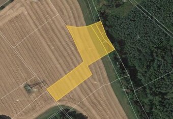 Prodej podílu 5/6 pole 7 194 m², Vlastibořice