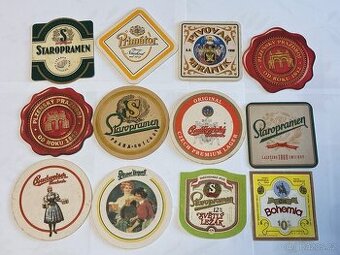 Pivní tácky a etikety