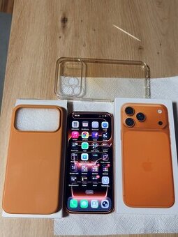 Apple IPhone 17 Pro Max, 256 GB Cosmic Orange Jako Nové