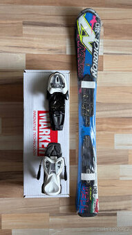 Nové dětské lyže Nordica 80 cm + vázání Marker