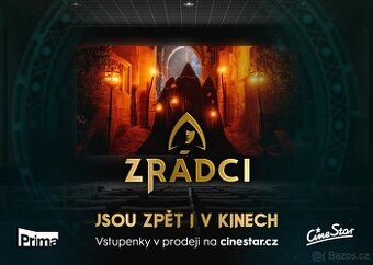 Lístky na Zrádce - CineStar Jihlava