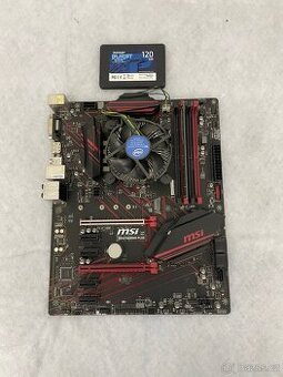 Základní Deska MSi B360 Gaming Plus + CPU + Ram + SSD