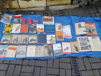jawa cz atd knihy i předválečný časopisy motockl rok 51 a 52