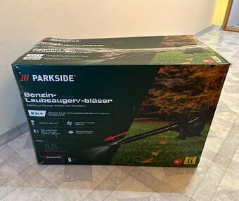 Benzínový vysavač a foukač listí Parkside