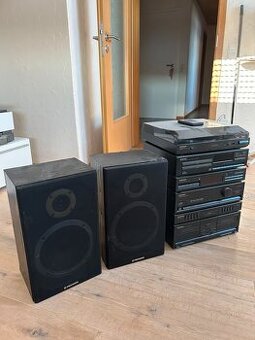 Kompletní hi-fi systém Pioneer – plně funkční