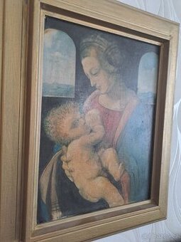 Madona s dítětem Leonardo da Vinci
