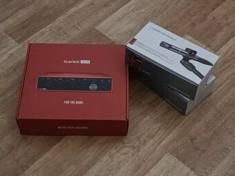 Zvuková karta a kondenzátorové mikrofony