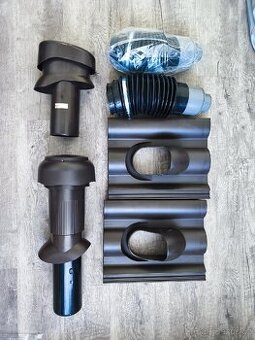 Kompletní střešní vyústění 2x