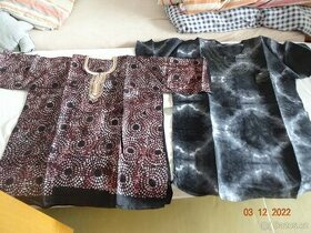 Africký kroj, odev, košela , šaty velkost uni - S - XXXL - 1