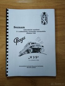 Praga V3S katalog nd