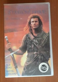 Statečné srdce originální VHS kazeta.