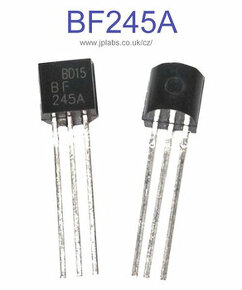 tranzistory BF245A též BF245B - 1