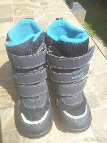 Dětská modrá obuv Superfit velikost 27 - suchý zip