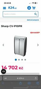 Mobilní a tichá klimatizace Sharp CV-P10PR