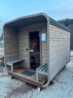 Zahradní 3M CUBE SAUNA s terasou