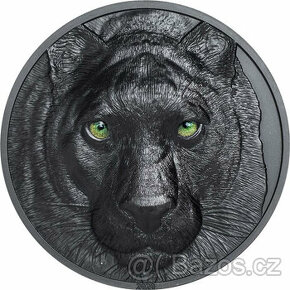 stříbrná mince Lovec BLACK PANTHER By Night 5 Oz - 1