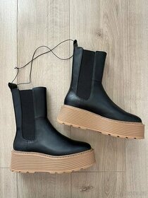 Vysoké boty H&M č. 38 - 1