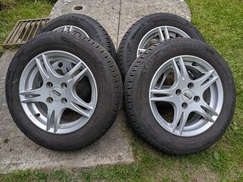 14" disky 4x100 Renault Kangoo + letní pneu 175 / 65 / R14