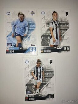 FOTBALOVÉ KARTIČKY TOPPS MATCH ATTAY EXTRA 2024/25 UWCL