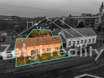 Prodej domu k celkové rekonstrukci v obci Bohdalice-Pavlovic