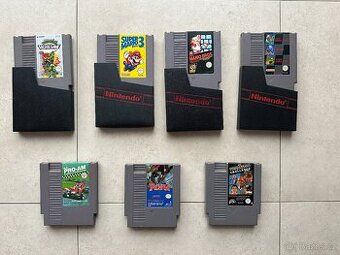 Hry nintendo NES, PAL,angličtina