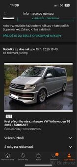 Volkswagen t6 spoiler