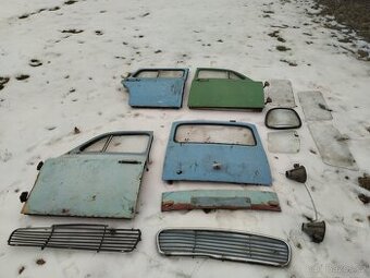 Škoda 1202 STW - díly karoserie na renovaci