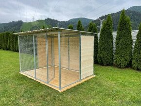 Kvalitní kotec pro psy 2x3m - 1