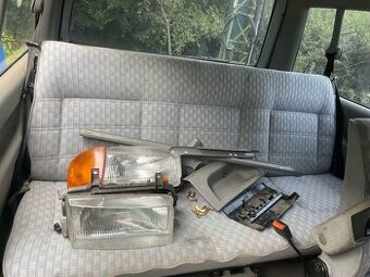 VW T4 multivan na dily - lavice, kapitanske sedacky, tapce